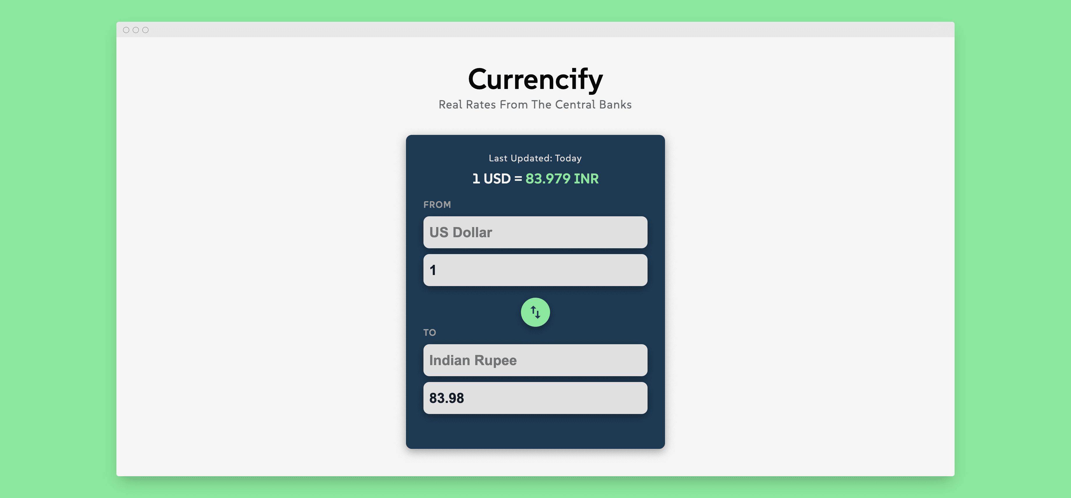 Currency & Crypto converter